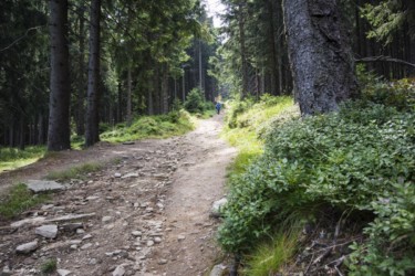 087 Strome podejście na Czarną Górę