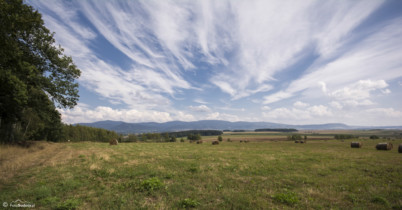 162 Widok na Masyw Śnieżnika z okolic góry Wronka